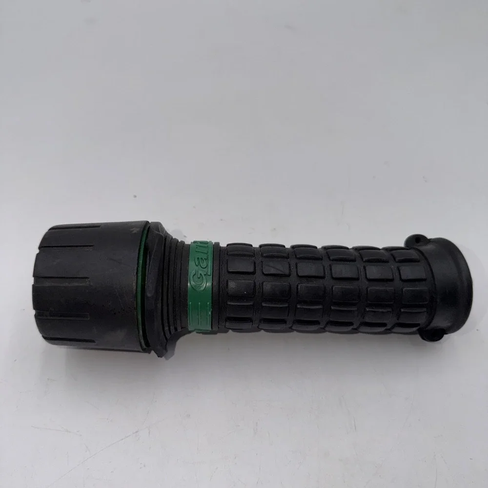 Vtg Garrity Flashlight Rubber Impact Resistant Rugged Outdoors Light Waterproof